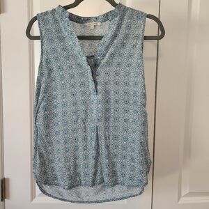 Ann Carson Sleeveless Blouse
